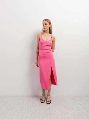 VESTIDO MIDI TIRANTES