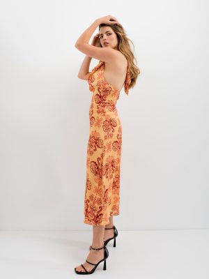 VESTIDO LARGO ESTAMPADO