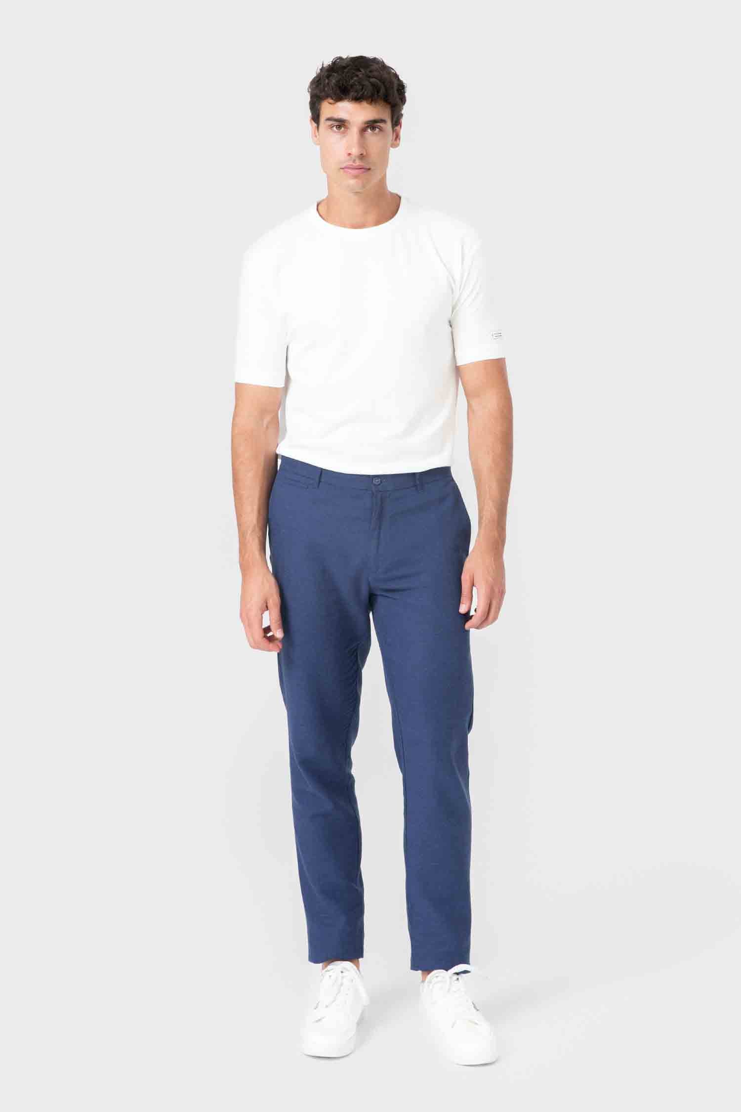 PANTALÓN LINO DE VESTIR - Imagen 4