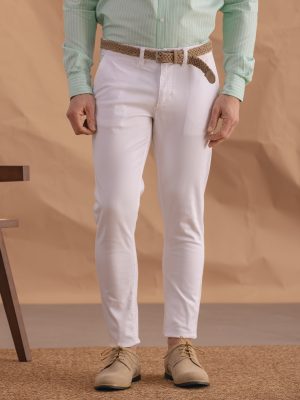 CHINO SKINNY BLANCO
