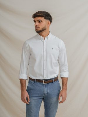 CAMISA OXFORD BLANCA