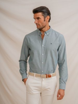 CAMISA OXFORD VERDE