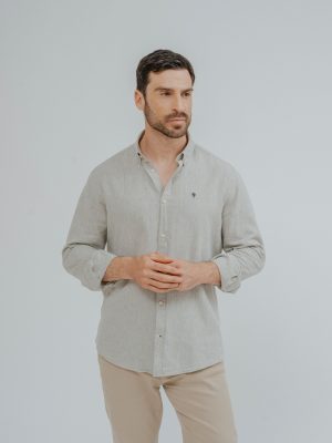 CAMISA LINO VERDE
