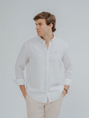 CAMISA LINO BLANCA
