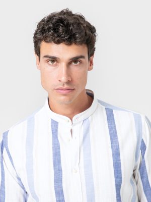 CAMISA LINO RAYAS