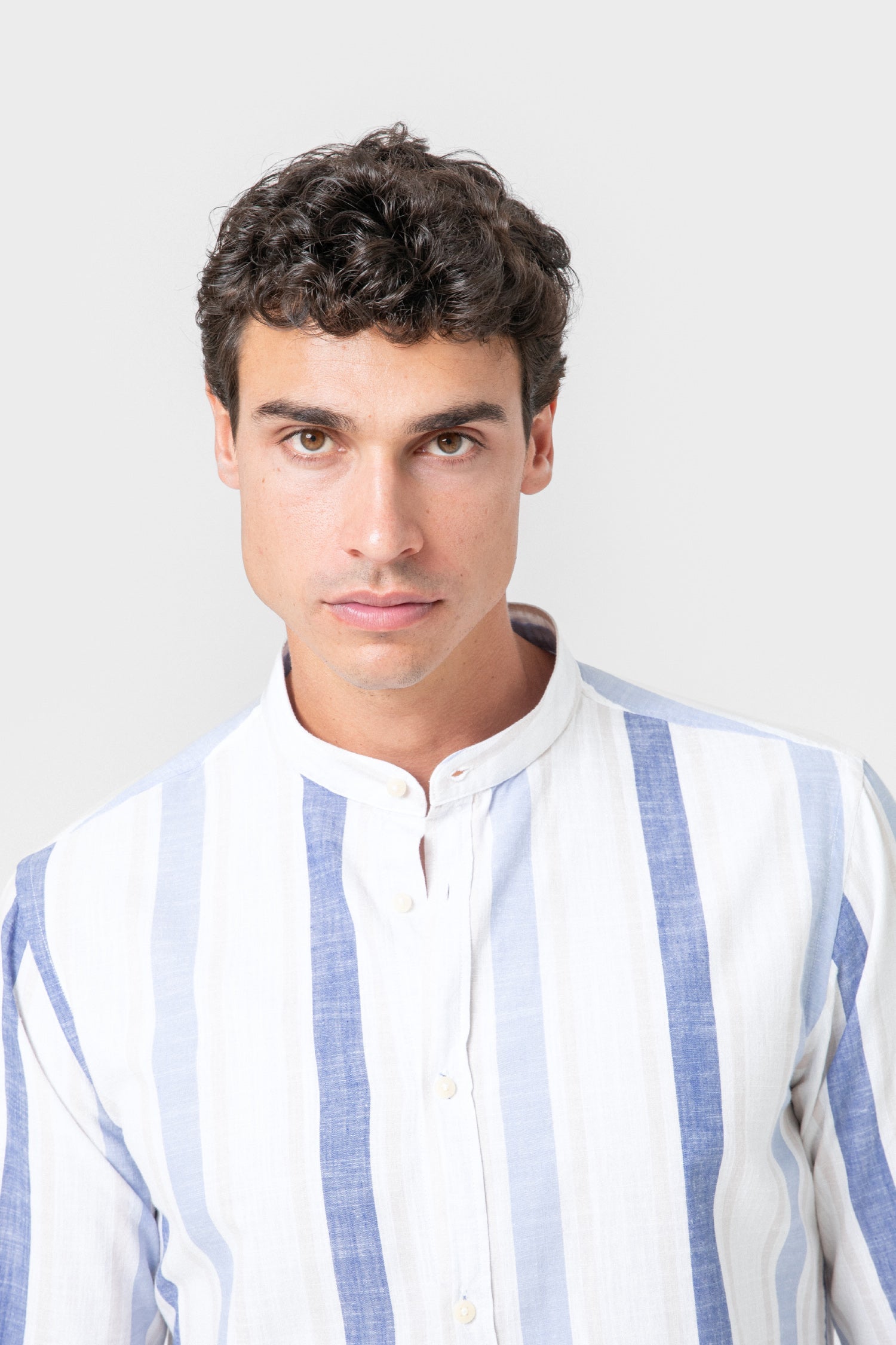 CAMISA LINO RAYAS