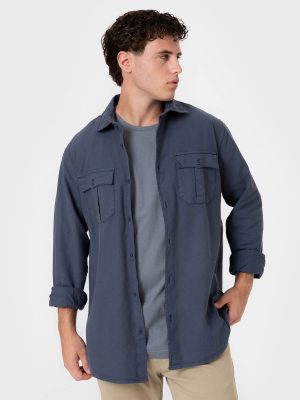 SOBRECAMISA AZUL