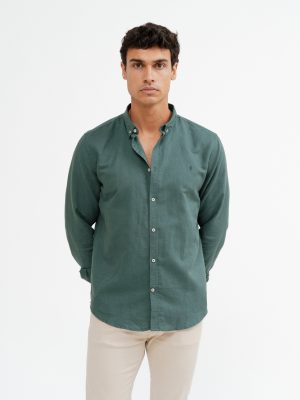 CAMISA LINO VERDE