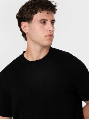 JERSEY CUELLO CAJA NEGRO