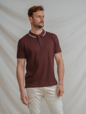 POLO ESTRUCTURA BURDEOS
