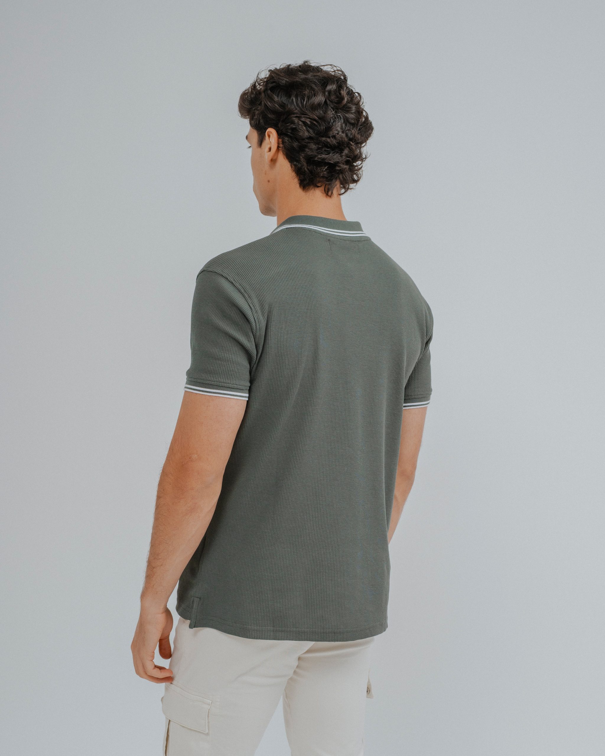 POLO ESTRUCTURA VERDE - Imagen 3