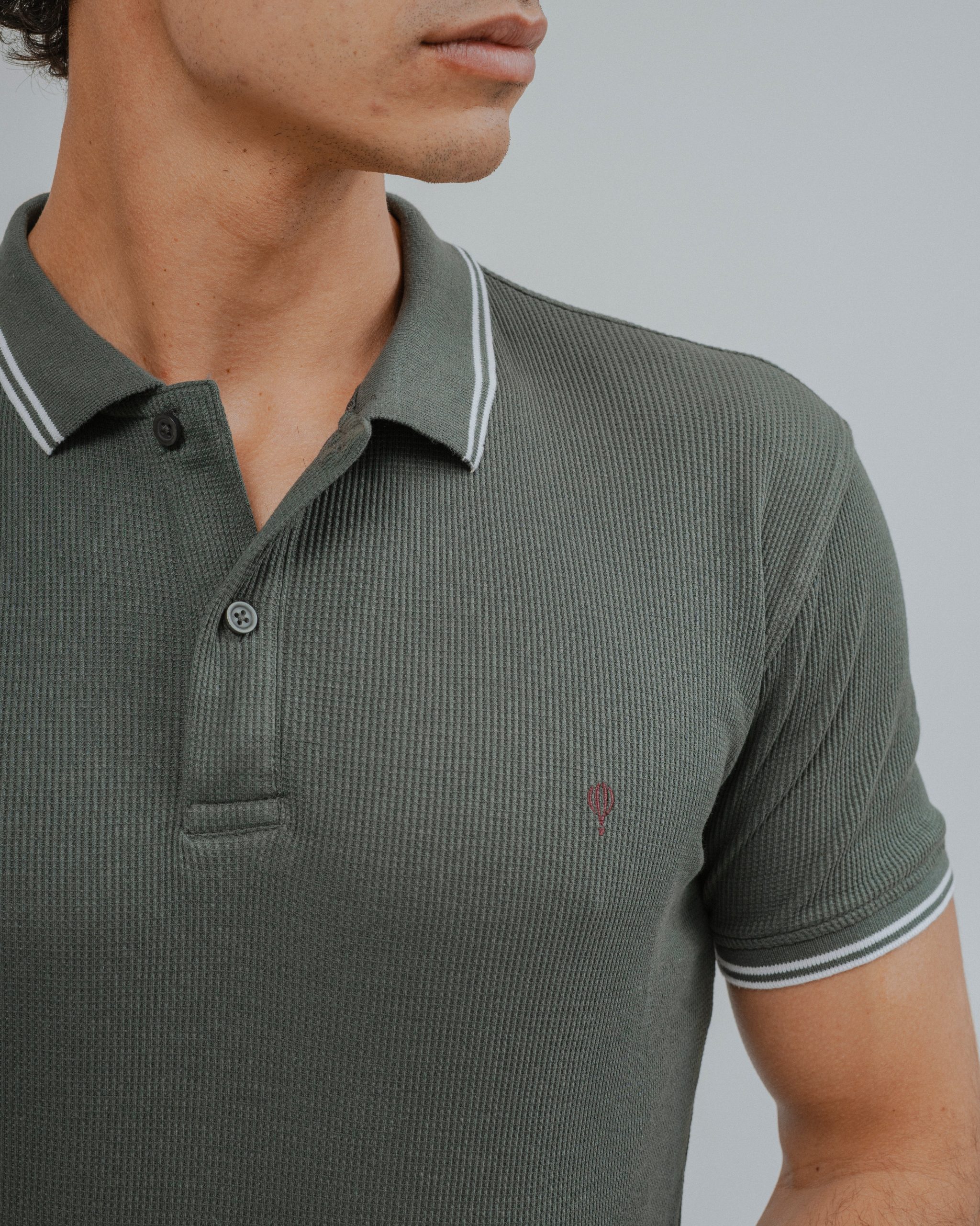 POLO ESTRUCTURA VERDE - Imagen 2