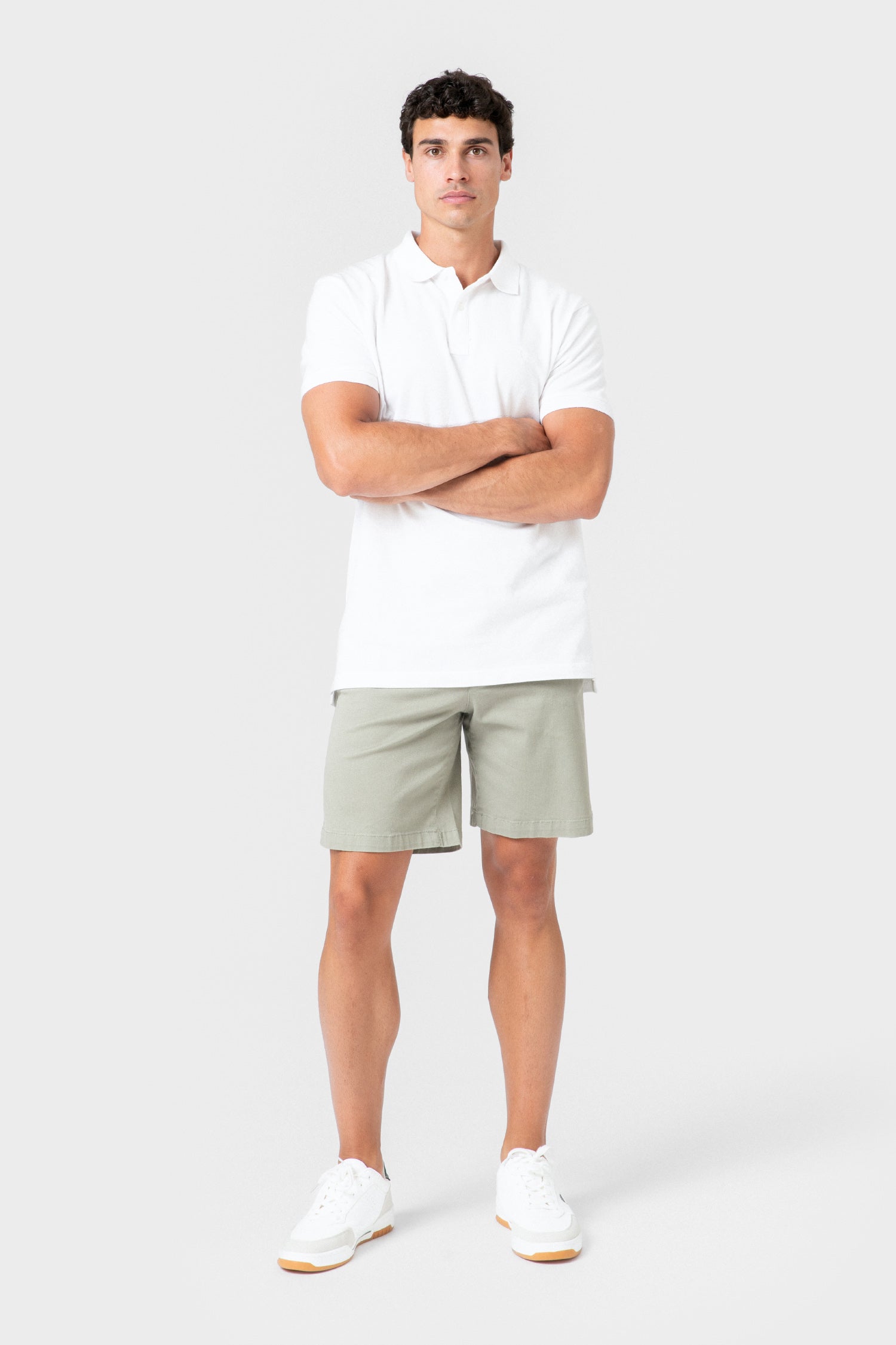 POLO BÁSICO REGULAR FIT BLANCO - Imagen 5