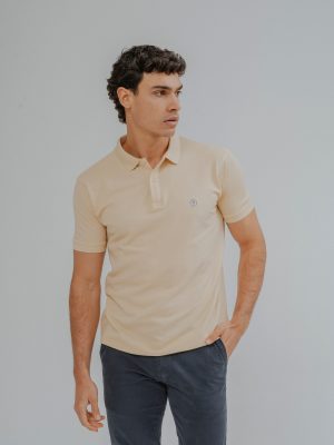 POLO BÁSICO REGULAR FIT AMARILLO