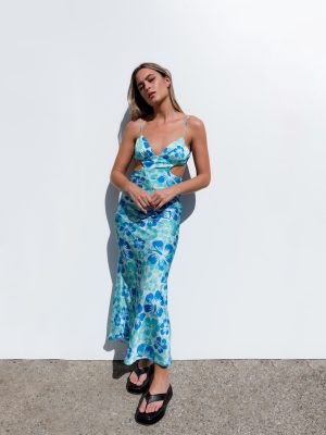 VESTIDO ESTAMPADO CUT OUT