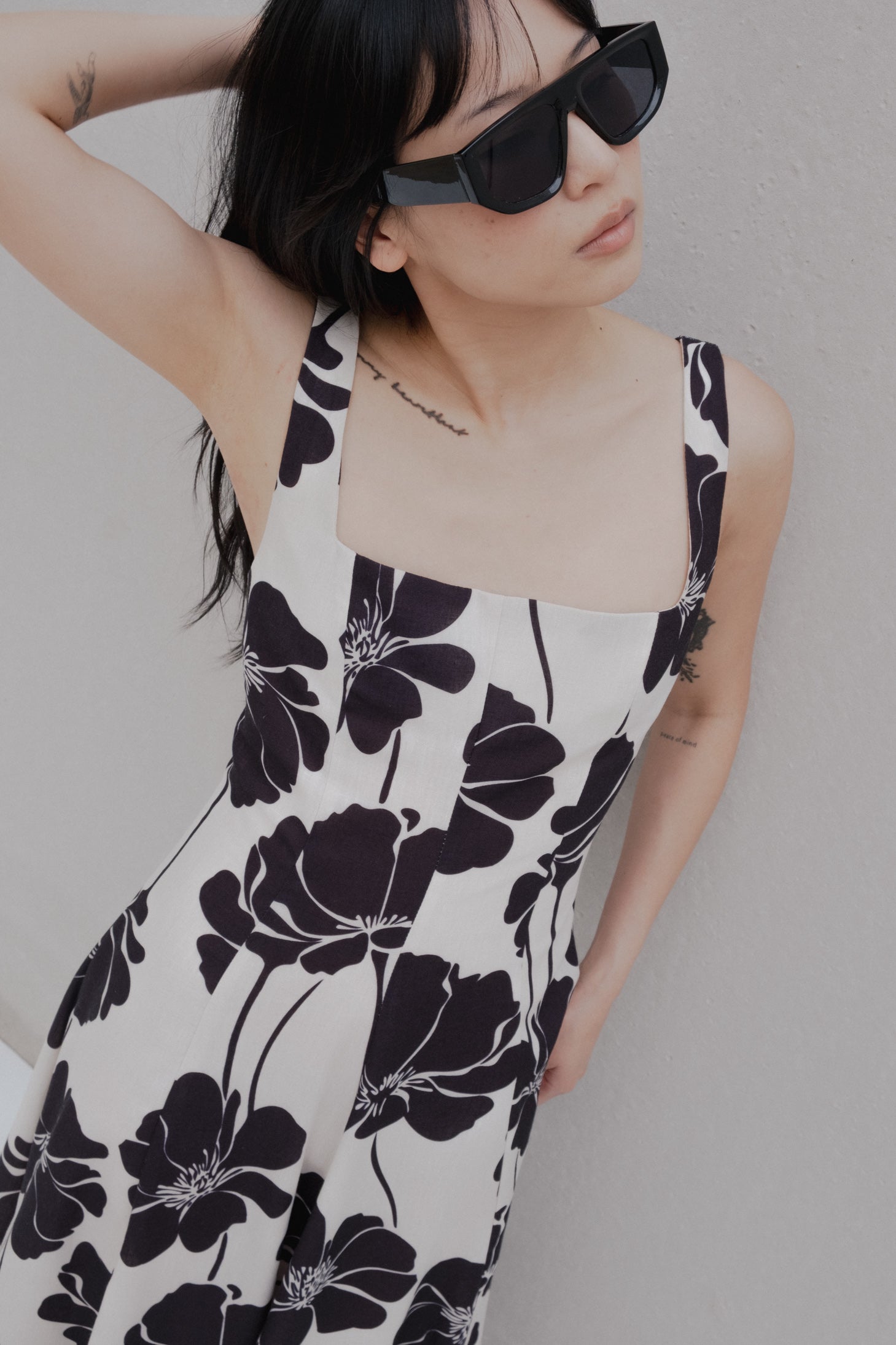 VESTIDO MIDI ESTAMPADO - Imagen 4