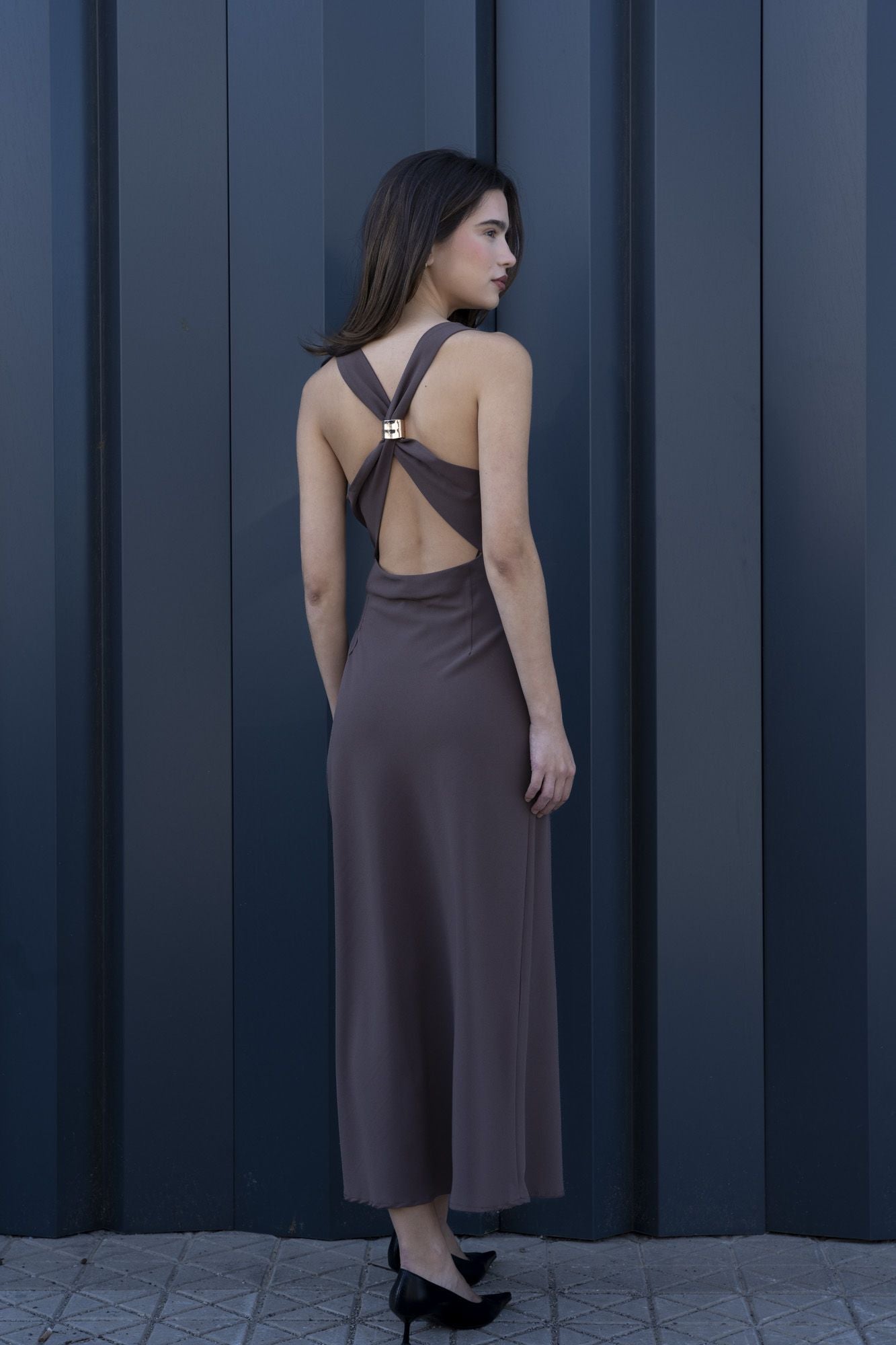 VESTIDO MIDI - Imagen 8