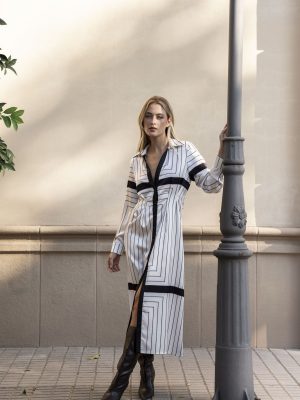 VESTIDO CAMISERO RAYAS