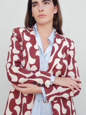 BLAZER ESTAMPADA