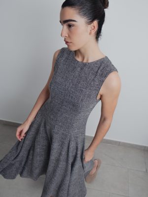 VESTIDO MIDI ESTRUCTURA