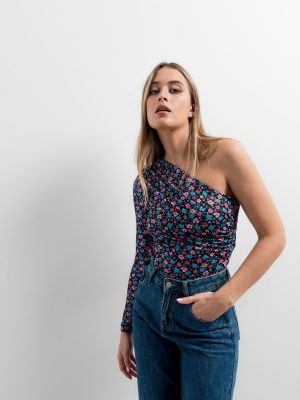 BODY ASIMETRICO ESTAMPADO