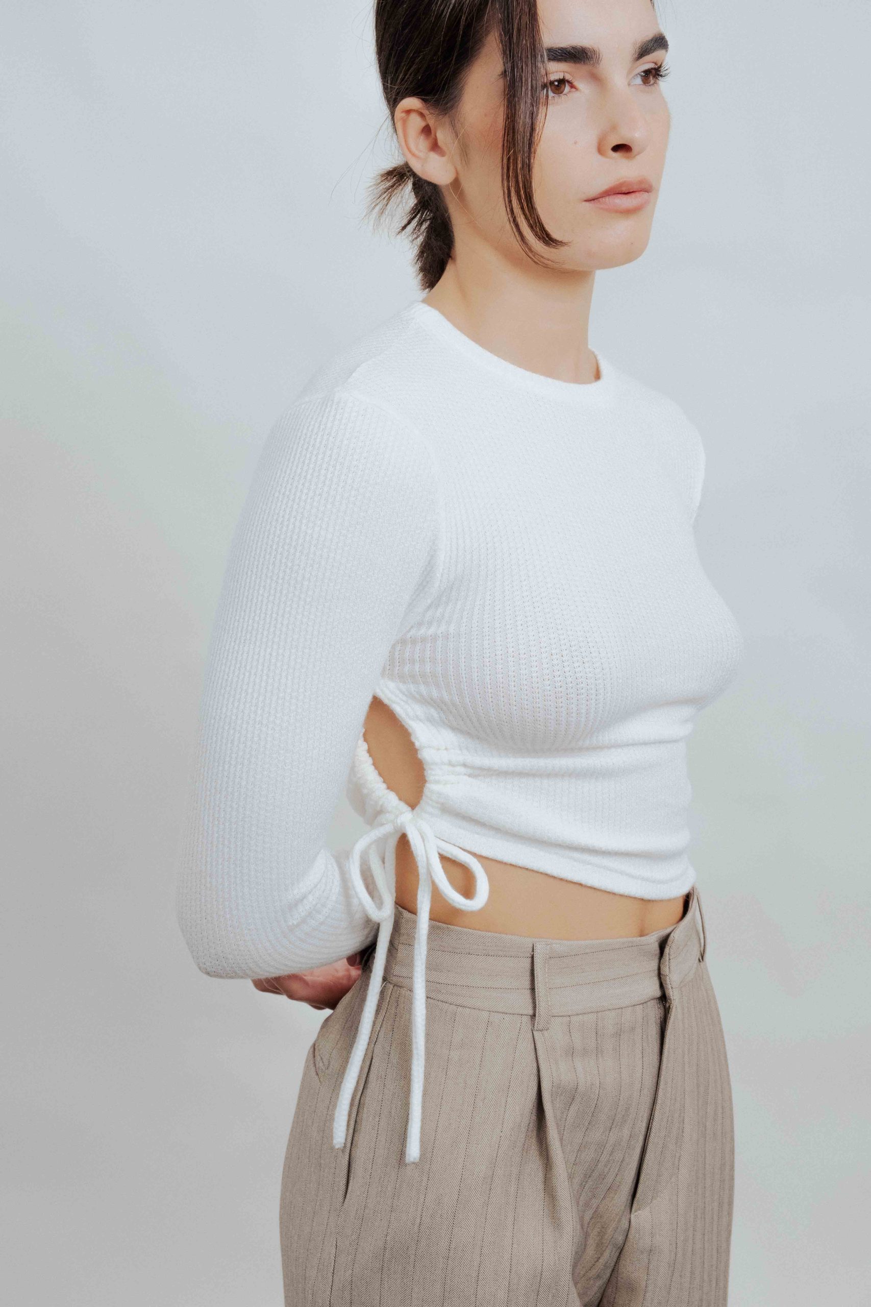 CAMISETA FRUNCE LATERAL - Imagen 2